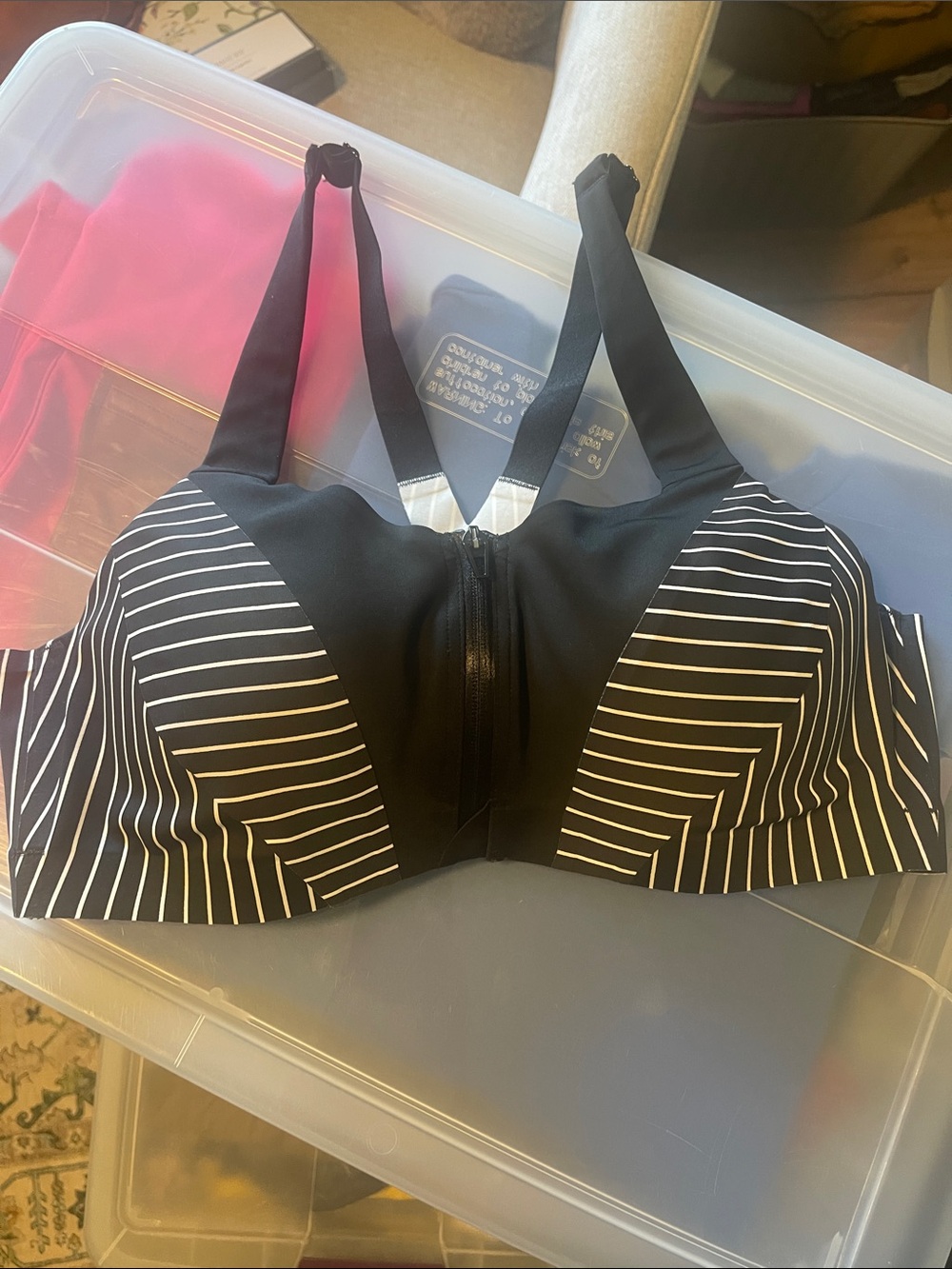 Victoria’s Secret Striped Knockout Bra